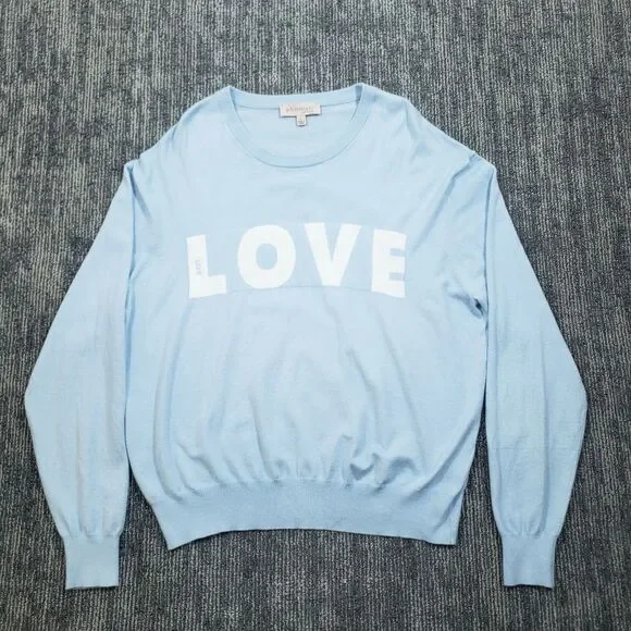 Philosophy Sweaters Philosophy Light Blue Long Sleeve Viscose